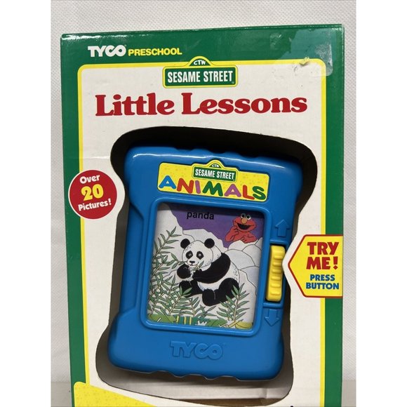 NEW in box Vintage VTG Sesame street little lessons animals age 2-5 years moving - Picture 2 of 5